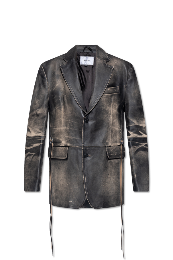 ‘cameron’ leather coat od Eytys